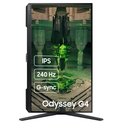 Samsung Монітор 27" Odyssey G4 S27BG400EI 2*HDMI, DP,, IPS, 240Hz, 1ms