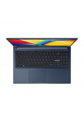 ASUS Ноутбук Vivobook 15 X1504VA-BQ499 15.6" FHD IPS, Intel i3-1315U, 16GB, F512GB, UMA, noOS, Блакитний