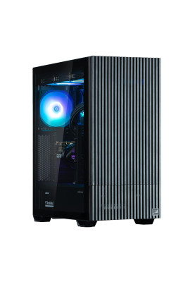 Zalman Корпус Z10 DS, без БР, 2xUSB3.0, 1хUSB Type-C, 2х120мм, 1x120мм ARGB, TG Side Panel, ATX, Monitor, чорний