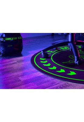 Razer Килимок під крісло Razer Team Floor Rug, чорно-зелений