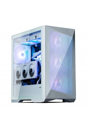 Zalman Корпус Z9 Iceberg MS без БЖ 2xUSB3.0, 2xUSB2.0 1xUSB 3.1 Gen2 Type-C 4x140мм ARGB VGA 390мм LCS ready TG Side Panel EATX білий