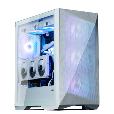 Zalman Корпус Z9 Iceberg MS без БЖ 2xUSB3.0, 2xUSB2.0 1xUSB 3.1 Gen2 Type-C 4x140мм ARGB VGA 390мм LCS ready TG Side Panel EATX білий