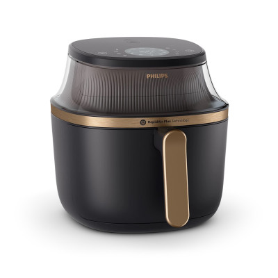 Philips Мультипіч Ovi Series 3000, 1700Вт, чаша-6.2л, сенсорне управл., 12 авто. програм, пластик, чорний