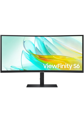 Samsung Монітор 34" S34C650 HDMI, DP, USB, VA, 3440x1440, 21:9, 100Hz, CURVED