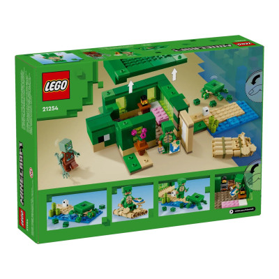 LEGO Конструктор Minecraft Пляжний будинок у формі черепахи