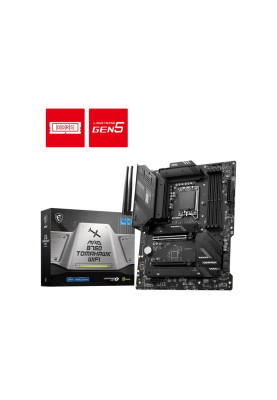 MSI Материнcька плата MAG B760 TOMAHAWK WIFI s1700 B760 4xDDR5 M.2 HDMI DP WiFi BT ATX