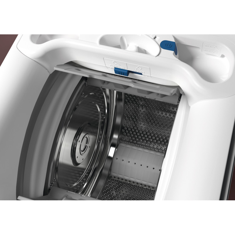 Electrolux Пральна машина вертикальна, 7кг, 1300, A+++, 60см, дисплей, пара, інвертор, білий
