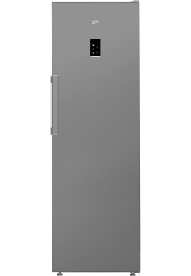 Beko Морозильна камера, 187x60x71, 286л, 1дв., A+, NF, нержавіюча сталь