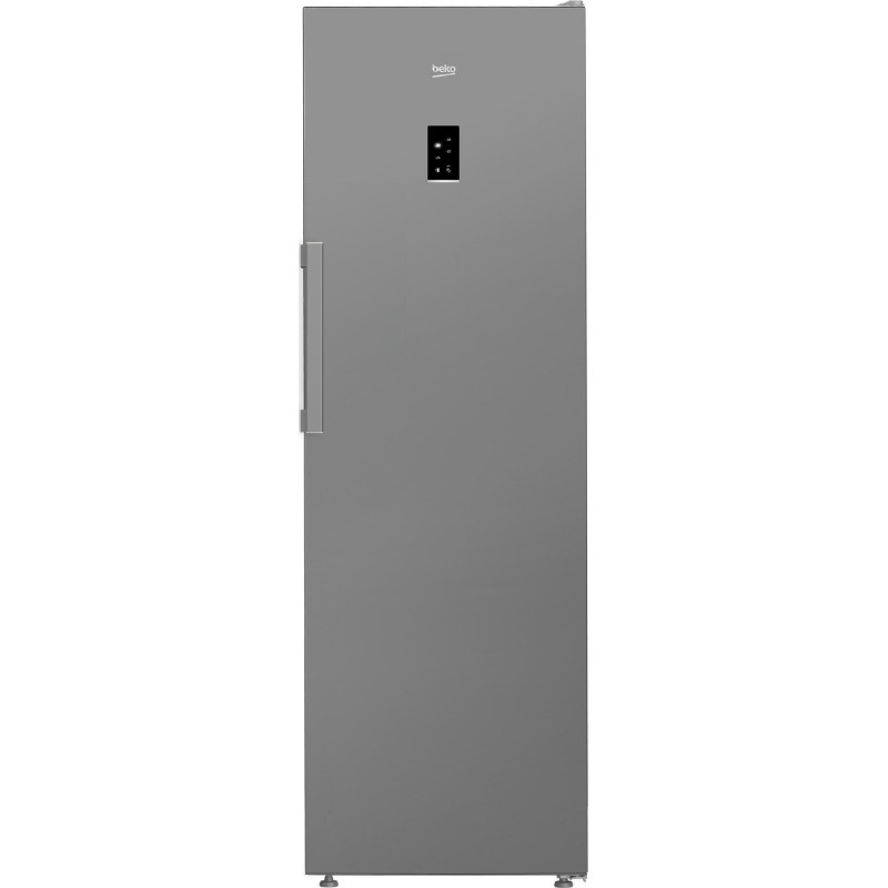 Beko Морозильна камера, 187x60x71, 286л, 1дв., A+, NF, нержавіюча сталь