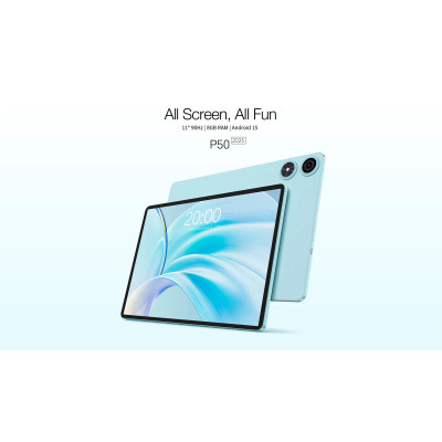 TECLAST Планшет P50 (2025) 11" 8ГБ, 128ГБ, LTE, 7000мА • рік, Android, синій
