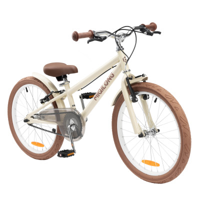 Miqilong Дитячий велосипед RM 20" бежевий Miqilong Дитячий велосипед RM 20" бежевий