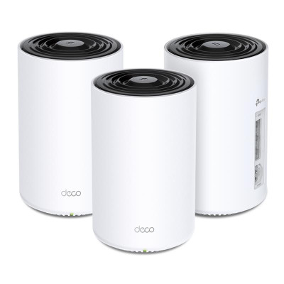 TP-Link Система WiFi-Mesh Deco PX50 AX3000, 3xGE LAN/WAN, 3 мод, Powerline G1500