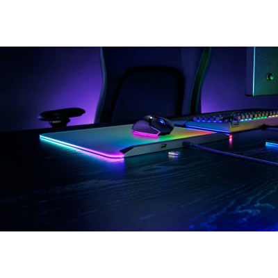 Razer Ігрова поверхня Firefly V2 Pro, М (360х278х4.6мм), чорний