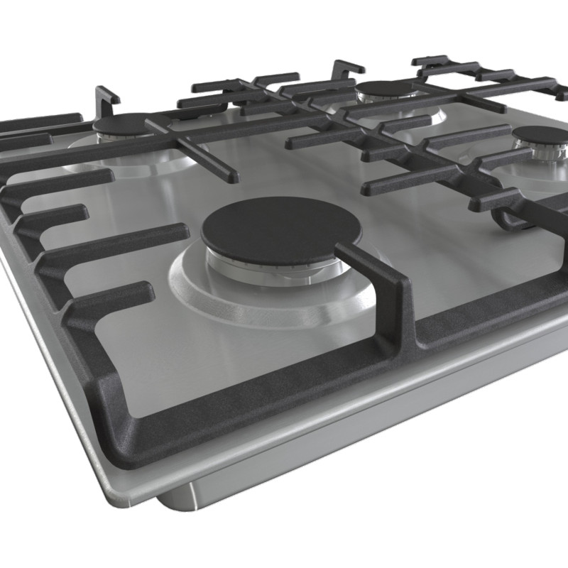 Gorenje Комплект духовка електрична BO6735E02X + поверхня газова G642ABX), 743551, нерж