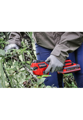 Einhell Секатор акумуляторний GP-LS 18/28 Li BL - Solo, PXC, 18В, безщітковий, товщ. 28/14 мм, сталь SK5, 0.82 кг (без АКБ та ЗП)