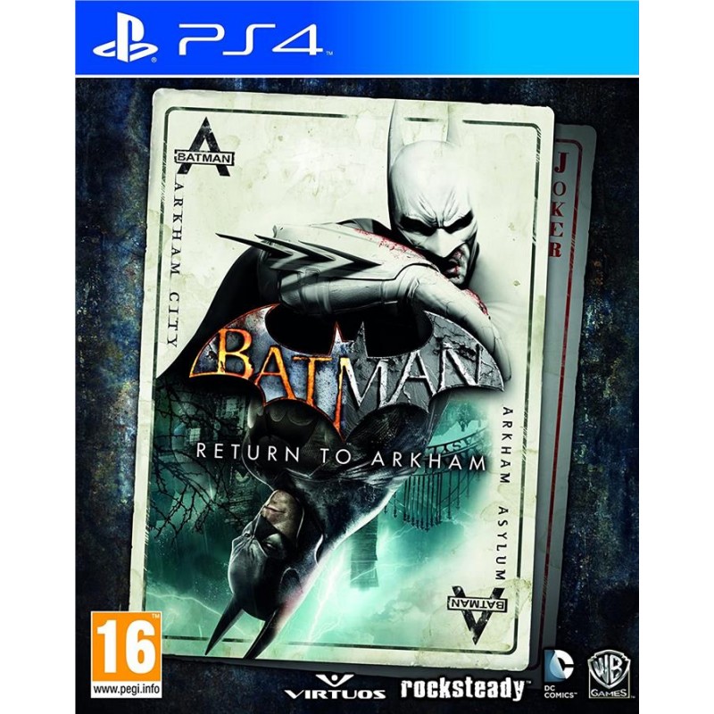Games Software BATMAN: RETURN TO ARKHAM INT [BD диск] (PS4)