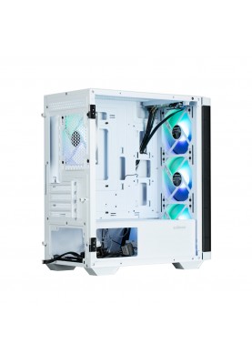 Zalman Корпус M4 без БЖ 2xUSB3.0, 1xUSB2.0 4x120мм ARGB VGA 320мм LCS ready TG Side Window mATX білий