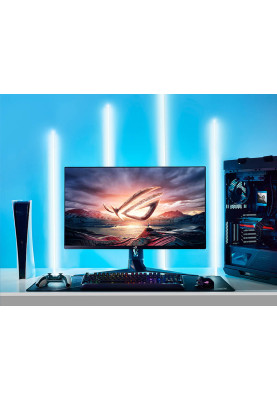 ASUS Монітор 32" ROG Strix XG32UQ 2xHDMI, DP, 2xUSB, IPS, 3840x2160, 160Hz, 1ms, sRGB 130%, FreeSync, HAS, HDR600