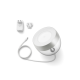 Philips Hue Настільний світильник розумний  Iris, 2000K-6500K, RGB, ZigBee, Bluetooth, димування, срібний
