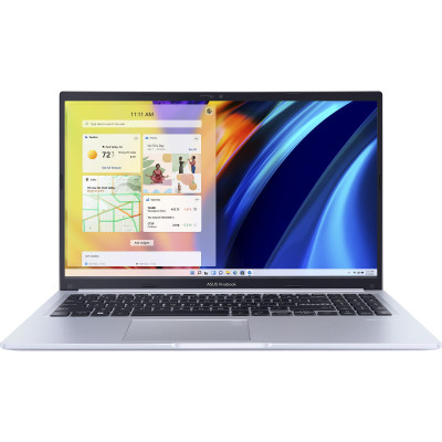 ASUS Ноутбук Vivobook 15 M1502YA-BQ619 15.6" FHD IPS, AMD R5-7430U, 16GB, F512GB, UMA, NoOS, Сріблястий