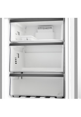 Whirlpool Холодильник Whirlpool з нижн. мороз., 203.5x60х66.3, холод.відд.-231л, мороз.відд.-104л, 2дв., А++, NF, дисплей, інв., зона нульова, сірий