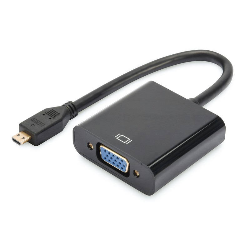 Digitus Перехідник Micro-HDMI - VGA Full HD