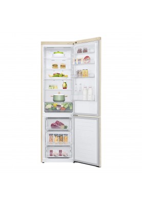 LG Холодильник з нижньою морозильною камерою GW-B509SEKM