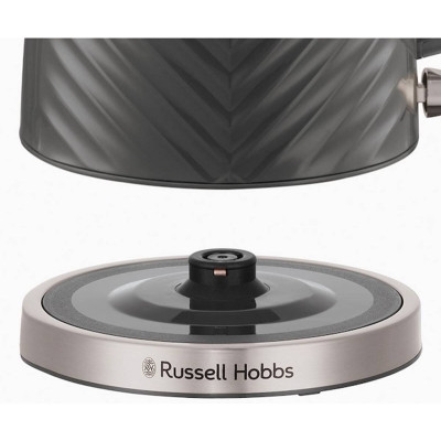 Russell Hobbs Електрочайник 26382-70 Groove, сірий