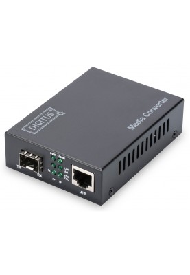 Digitus Медіа конвертор 10 Gigabit Ethernet, SFP supports 1G, 2.5G, 5G and 10G, open slot