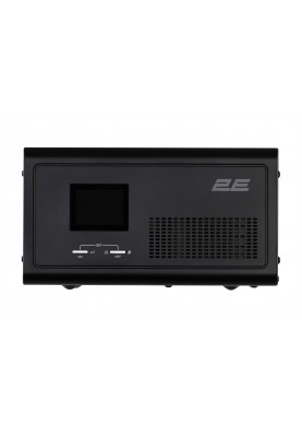 2E Інвертор 2E HI1600, 1600W, 24V - 230V, LCD, AVR, 2xSchuko + DC output