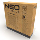 Neo Tools Обігрівач інфрачервоний, 1200Вт, кварцовий нагрів. елемент, чорний