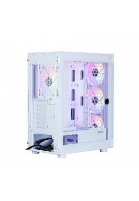 Zalman Корпус I4 TG без БЖ 2xUSB3.0, 1xUSB2.0 4x140мм RGB VGA 320мм LCS ready TG Side Panel ATX білий