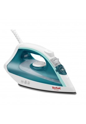 Tefal Праска Virtuo, 1800Вт, 200мл, паровий удар -80гр, постійна пара - 24гр, керам. підошва, біло-бірюзовий