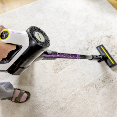 Karcher Пилосос безпровідний VCS 3 Nano Complete, конт пилок -0.6л, автон. робота до 50хв, білий Karcher Пилосос безпровідний VCS 3 Nano Complete, конт пилок -0.6л, автон. робота до 50хв, білий