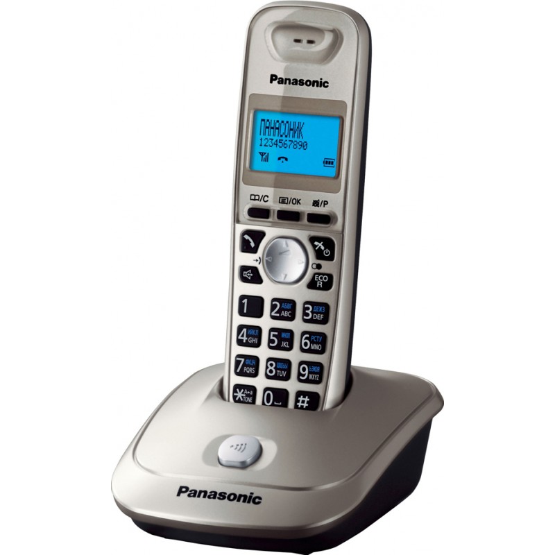 Panasonic Радіотелефон DECT KX-TG2511UAN Platinum