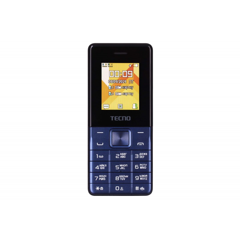 TECNO Мобільний телефон T301 2SIM Deep Blue