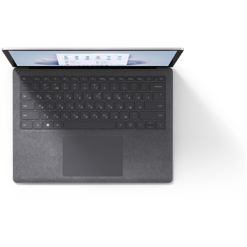 Microsoft Ноутбук Surface Laptop 5 13.5" PS Touch/Intel i7-1265U/16/512F/int/W11P/Platinum