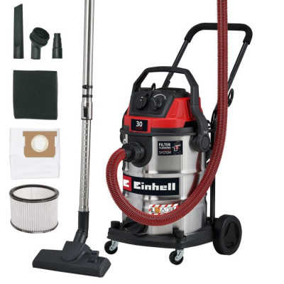 Einhell Пилосос професійний TE-VC 3080 SACL 1150Вт 220мбар контейнер 30л 230В/2000Вт