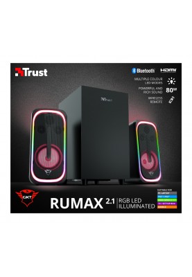 Trust Акустична система (Колонки) 2.1 GXT 635 Rumax RGB Black