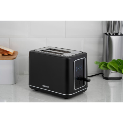 ARDESTO Тостер Elegance T-K301E 800 Вт, LED дисплей, пластик, чорний