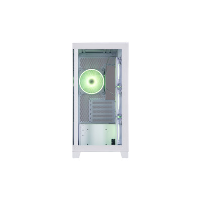 2E Gaming Корпус Fantom GK701W без БЖ 2xUSB3.0, 1xUSBType-C, 4x120мм ARGB, VGA 400мм, LCS ready, контролер з пультом, TG Side/Front Panel, mATX, білий