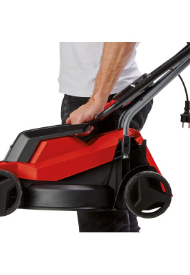 Einhell Газонокосарка електрична GC-EM 1000/32, 1000 Вт, 32 см, 20-70 мм, бак 30 л, до 300 м2, 7.91 кг