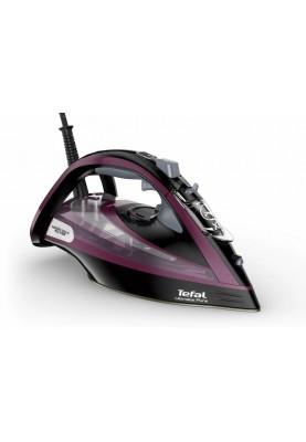 Tefal Праска Ultimate Pure, 3000Вт, 350мл, паровий удар -240гр, постійна пара - 55гр, керам. підошва, чорно-фіолетовий