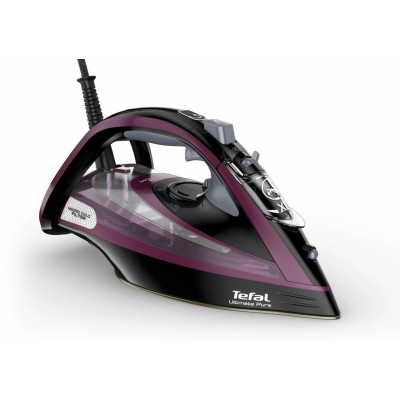 Tefal Праска Ultimate Pure, 3000Вт, 350мл, паровий удар -240гр, постійна пара - 55гр, керам. підошва, чорно-фіолетовий