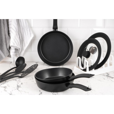 ARDESTO Сковорода глибока Gemini Gourmet Bolzano, 24см, алюміній, чорний