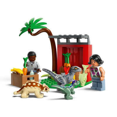 LEGO Конструктор Jurassic World Центр порятунку малюків динозаврів