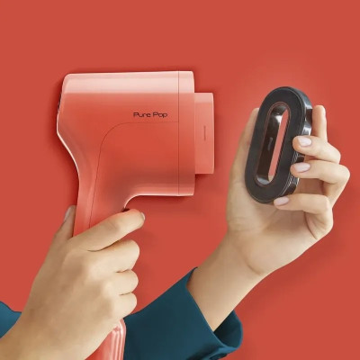 Tefal Відпарювач компактний Pure Pop, 1300Вт, 70мл, постійна пара - 20гр, червоний Tefal Відпарювач компактний Pure Pop, 1300Вт, 70мл, постійна пара - 20гр, червоний
