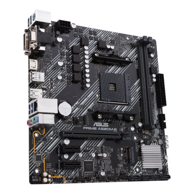 ASUS Материнська плата PRIME A520M-E/CSM sAM4 A520 2xDDR4 HDMI D-Sub DVI mATX ASUS Материнська плата PRIME A520M-E/CSM sAM4 A520 2xDDR4 HDMI D-Sub DVI mATX