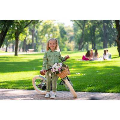 Miqilong Дитячий велосипед RM 16" оливковий