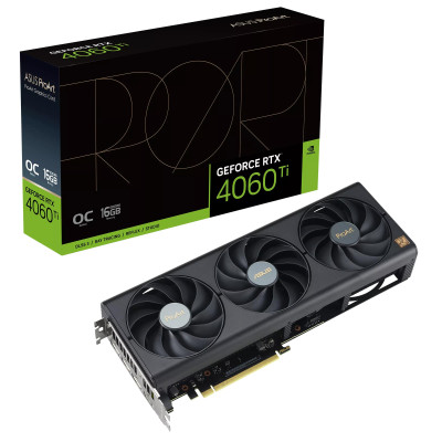 ASUS Відеокарта GeForce RTX 4060 Ti 16GB GDDR6X OC PROART-RTX4060TI-O16G